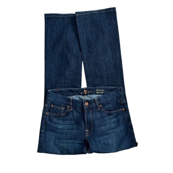 7 For All Mankind Women’s Boot Cut Jeans Size 27 - Picture 8 of 10
